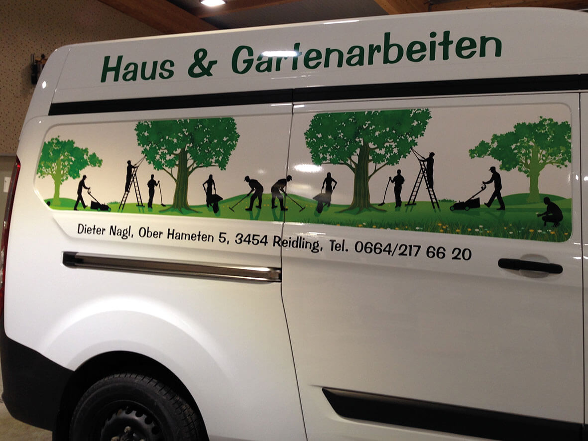 Fahrzeugbeschriftung – Beispiel 2