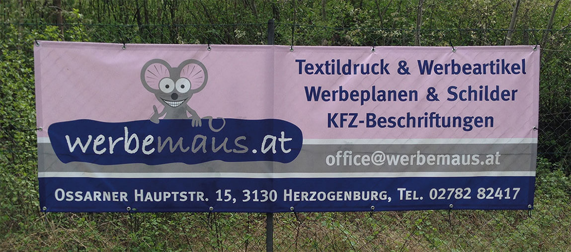 PVC- oder Meshplane