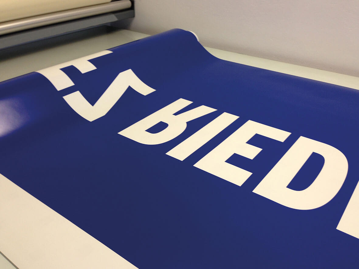 Plexiglasschilder – Beispiel 2