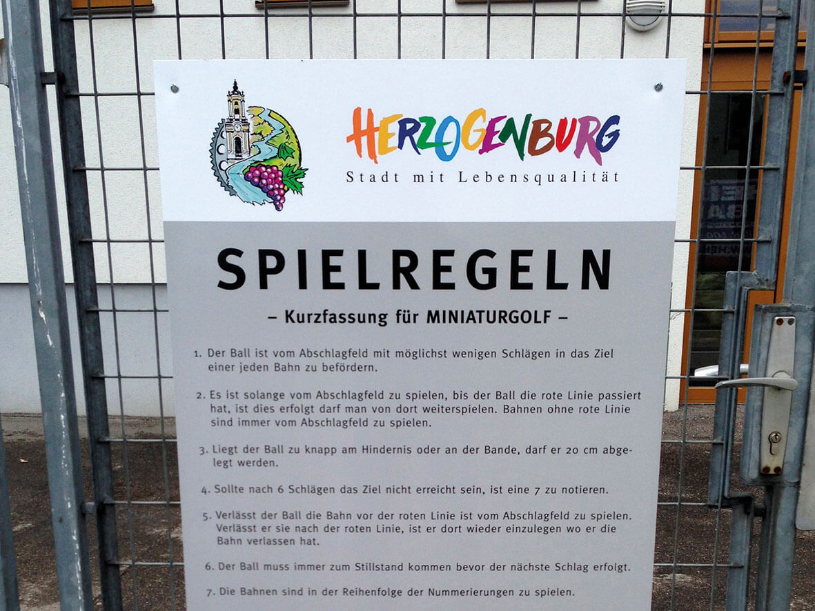 Aluverbundtafel